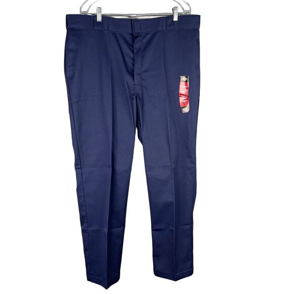 Dickies Original Fit 874 Navy Work Pants 42 x 32 New - Picture 1 of 11